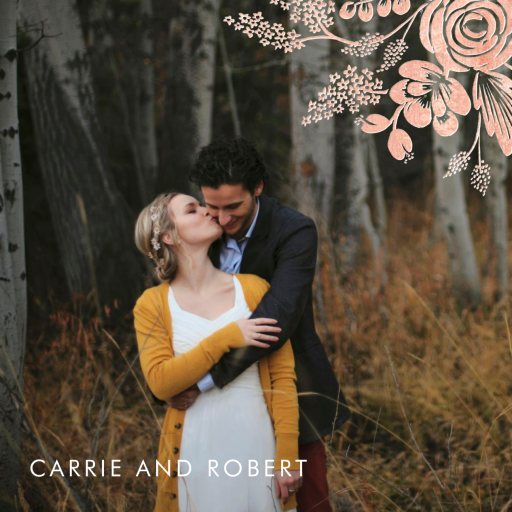 Heather and Lace (Photo Invitation) - Wedding Invitation by Rifle Paper Co.