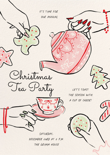 Holiday Tea - Invitation by Paperless Post