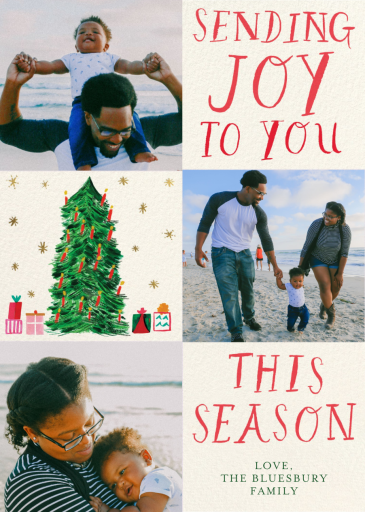 Joyful Photos - Holiday Card by Mr. Boddington's Studio