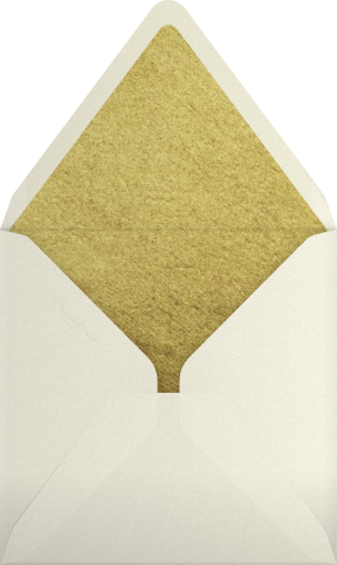 Star - Gold - John Derian Envelope