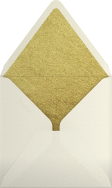 Star - Gold - John Derian Envelope