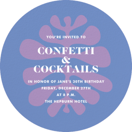 Maldives - Birthday Invitation by Jonathan Adler