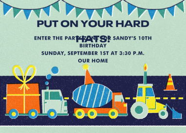 Truck Parade by Paperless Post