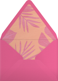 Flamingo Floatie - Paperless Post Envelope
