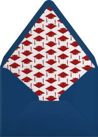 Downpour of Caps - Paperless Post Envelope