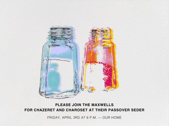 Salt and Pepper - Housewarming Invitation by Paperless Post