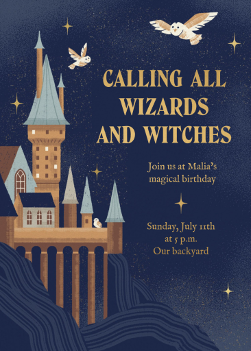 Magic Tower - Birthday Invitation by Paperless Post