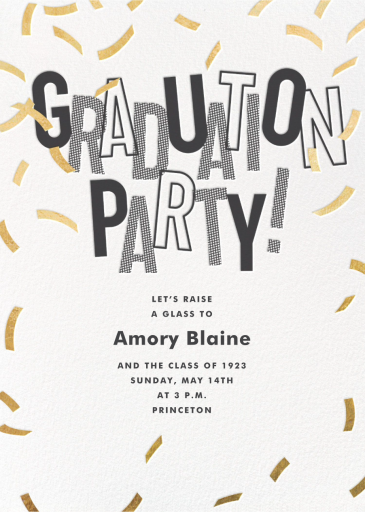 Ticker Tape Triumph - Invitation by Paperless Post