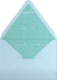 Hanging Paper Flowers Invitation Envelope