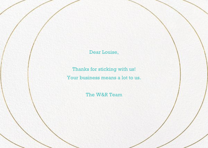 Extended Thanks - Thank You Card by Paperless Post - Back