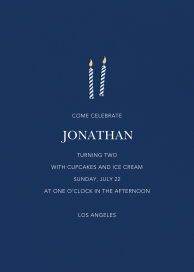 And One for Good Luck - Birthday Invitation by Sugar Paper