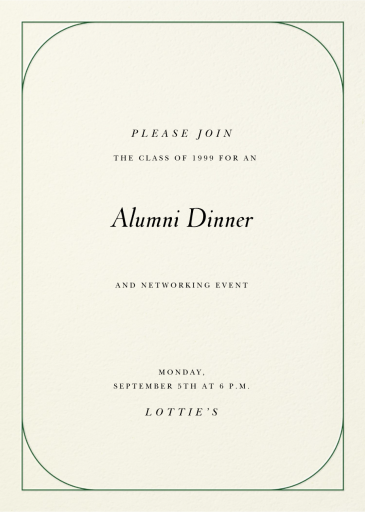 Isoquant - Alumni Event Invitation by Paperless Post