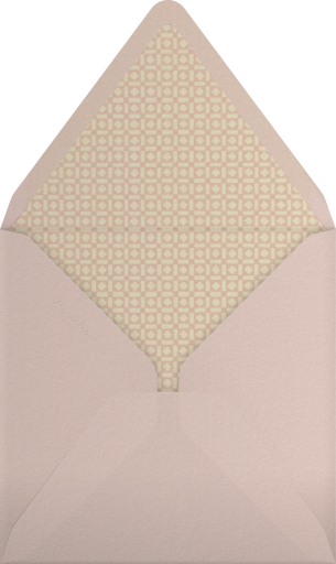 Leaf Inner Bevel Border - Paperless Post Envelope