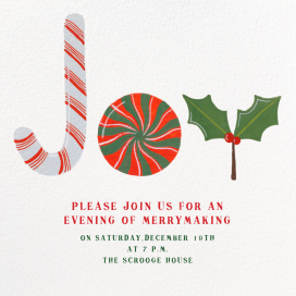 Joy to the World of Sweets by Paperless Post