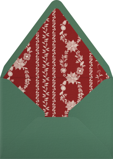 Holiday Hearth - Martha Stewart Envelope