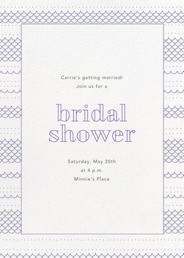Thalassa - Bridal Shower Invitation by Paperless Post