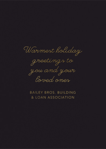 Winter Perennials (Michelle Morin) - Business Event Invitation by Red Cap Cards - Back