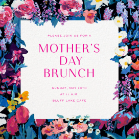 Floral Impressions - Mother's Day Invitation by Liberty