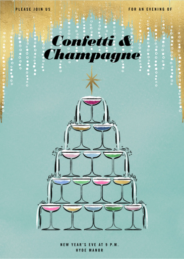 Star Champ - New Year's Eve Invitation by Paperless Post