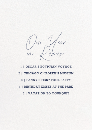 Pinned Posts - New Year's Card by Paperless Post - Back