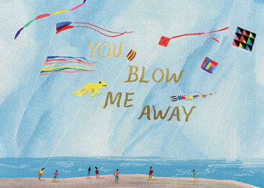 Bright Kites (Danielle Kroll) - Valentine's Day Card by Red Cap Cards