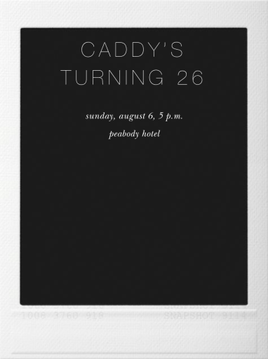 Snapshot - Gold Kiss - Invitation by Paperless Post - Back