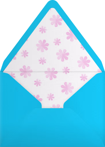 Shaded Pool - Paperless Post Envelope