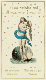 Goddess Era - Invitation by John Derian