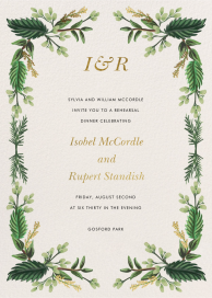 Evergreen Bough - Rehearsal Dinner Invitation by Rifle Paper Co.