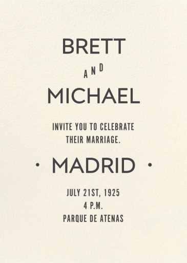 Ascend - Wedding Invitation by Paperless Post
