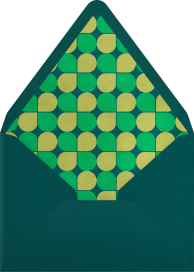 Easy Being Green - Paperless Post Envelope