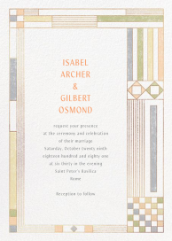 Deco Asymmetry by Paperless Post