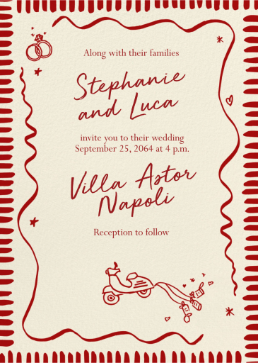 Tin Cans - Invitation by Pulp Templates Co.