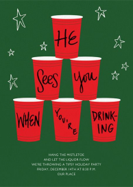 Beard Pong by Paperless Post