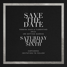 Editorial II (Save the Date) - Save the Date by Paperless Post