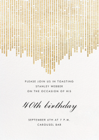Josephine Baker - Birthday Invitation by Paperless Post