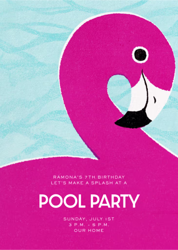 Hot Pinky - Birthday Invitation by Paperless Post