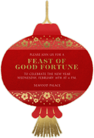 Floral Lantern by Paperless Post