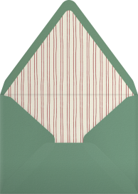 Pine Tree With Gifts - Martha Stewart Envelope
