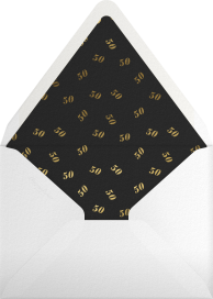 Sideways Lettering - Paperless Post Envelope