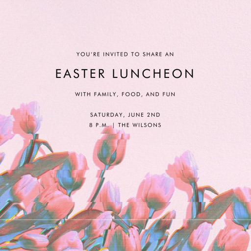 Tulip Vision - Easter Invitation by Paperless Post