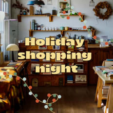Holiday  shopping 
night