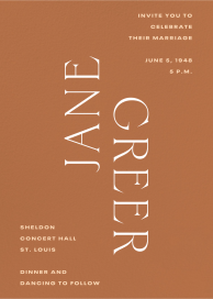 Twin Flames - Wedding Invitation by Paperless Post