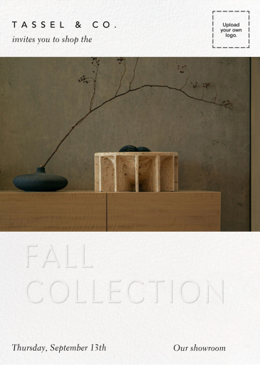 Embossed Poster (Customizable Template) - Launch Party Invitation by Paperless Post