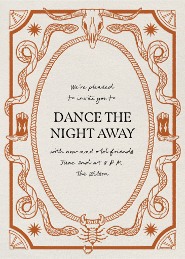 Saddle Up by Paperless Post