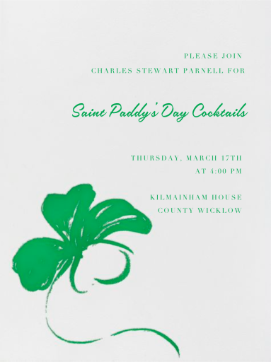 Clover - Invitation by Paperless Post