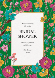 Gold Foil Florals by Liberty