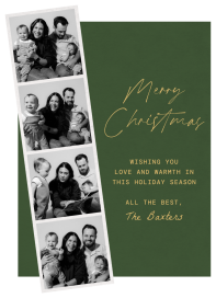 Film Strip - Christmas Card by Paperless Post