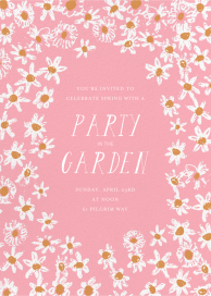 Among the Daisies - Party Invitation by Mr. Boddington's Studio