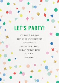 Birthday Invitation Templates